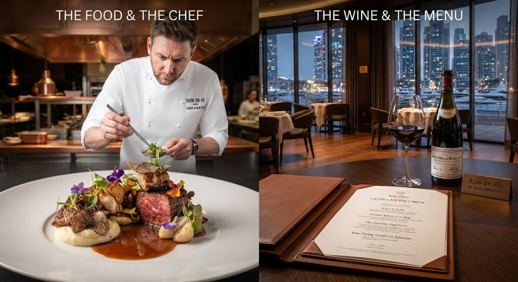 Row on 45 Dubai: Menu, Prices & Dining Experience 3 Row on 45 Dubai: Menu, Prices & Dining Experience