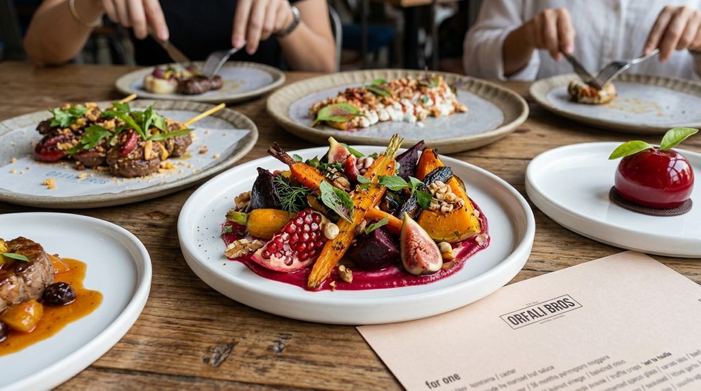 Orfali Bros Bistro Dishes
